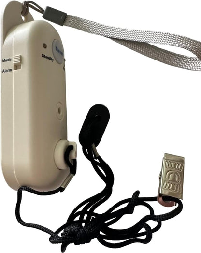 Hospital Quality All-Direction Patient Fall and Wandering Alarm with Magnet and Rip Cord